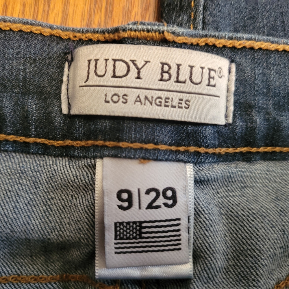 Judy Blue Skinny Jeans  Denim Medium Blue Wash Size 9 - Picture 4 of 4